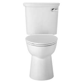 VorMax(R) Two-Piece 1.28 gpf/4.8 Lpf Chair Height Elongated Right-Hand Trip Lever Toilet Less Seat, 238AA105.020
