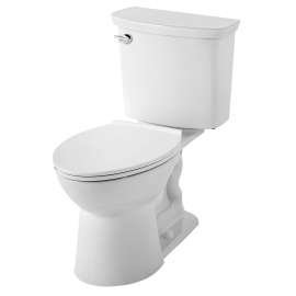 VorMax(R) Two-Piece 1.0 gpf/3.8 Lpf Chair Height Elongated Toilet Less Seat, 238AA114.020