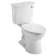 VorMax(R) Two-Piece 1.0 gpf/3.8 Lpf Chair Height Right-Hand Trip Lever Elongated Toilet Less Seat, 238AA115.020