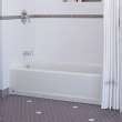 Princeton(R) Americast(R) 60 x 30-Inch Integral Apron Bathtub Left-Hand Outlet With Integral Drain, 2390202ICH.020