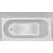 Princeton(R) Americast(R) 60 x 30-Inch Integral Apron Bathtub Left-Hand Outlet With Integral Drain, 2390202ICH.020