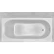 Princeton(R) Americast(R) 60 x 30-Inch Integral Apron Bathtub With Right-Hand Outlet, 2391202.020