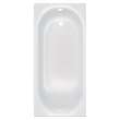 Princeton(R) Americast(R) 60 x 30-Inch Integral Apron Bathtub With Right-Hand Outlet, 2391202.020