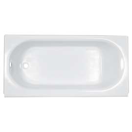 Princeton(R) Americast(R) 60 x 34-Inch Integral Apron Bathtub Left-Hand Outlet With Luxury Ledge, 2394202.020
