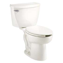 Cadet(R) Two-Piece Pressure Assist 1.6 gpf/6.0 Lpf Elongated EverClean(R) Toilet, 2462016.020