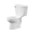 Cadet(R) Two-Piece Pressure Assist 1.1 gpf/4.2 Lpf Elongated EverClean(R) Toilet, 2462100.020