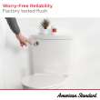 Colony(R)3 Two-Piece 1.6 gpf/6.0 Lpf Chair-Height Elongated Toilet Less Seat, 250AA004.020