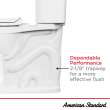 EcoStrength Aspiration Two-Piece 0.80 gpf/3 Lpf Chair Height Elongated Toilet Less Seat with RHTL, 250AA808.020
