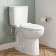 EcoStrength Aspirations Two-Piece 0.80 gpf/3 Lpf Chair Height Elongated Toilet Less Seat, 250AA809.020