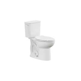 EcoStrength Aspirations Two-Piece 0.80 gpf/3 Lpf Chair Height Elongated Toilet Less Seat, 250AA809.020