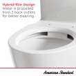 EcoStrength Aspiration Skirted Two-Piece 0.80 gpf/3.0 Lpf Chair-Height Right-Hand Trip Lever Elongated Toilet With Seat, 251AA808.020