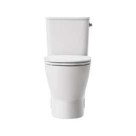 EcoStrength Aspiration Skirted Two-Piece 0.80 gpf/3.0 Lpf Chair-Height Right-Hand Trip Lever Elongated Toilet With Seat, 251AA808.020