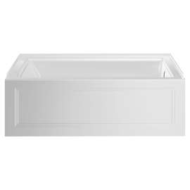 Town Square(R) S 60 x 32-Inch Integral Apron Bathtub With Right-Hand Outlet, 2544102.020