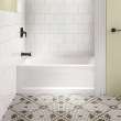 Town Square(R) S 60 x 32-Inch Integral Apron Bathtub With Left-Hand Outlet, 2544202.020
