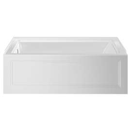 Town Square(R) S 60 x 32-Inch Integral Apron Bathtub With Left-Hand Outlet, 2544202.020