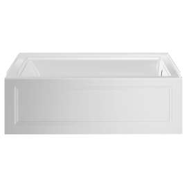 Town Square(R) S 60 x 30-Inch Integral Apron Bathtub With Right-Hand Outlet, 2545102.020