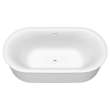 Studio(R) S 68 x 34-Inch Freestanding Bathtub Center Drain With Integrated Overflow, 2549004.020