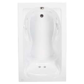 Cadet(R) 72 x 42-Inch Drop-In Bathtub With EverClean(R) Hydromassage System, 2774018WC.020
