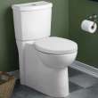 Studio Skirted Two-Piece Dual Flush 1.28 gpf/4.8 Lpf and 1.0 gpf/3.8 Lpf Chair Height Round Front Toilet With Seat, 2795203.020
