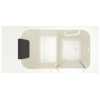 Gelcoat Premium Series 28 x 48-Inch Walk-in Tub With Air Spa System - Right-Hand Drain, 2848.105.ARL