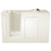 Gelcoat Premium Series 28 x 48-Inch Walk-in Tub With Combination Air Spa and Whirlpool Systems - Left-Hand Drain, 2848.105.CLL