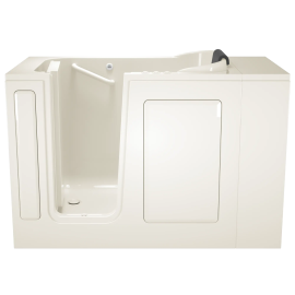 Gelcoat Premium Series 28 x 48-Inch Walk-in Tub With Combination Air Spa and Whirlpool Systems - Left-Hand Drain, 2848.105.CLL