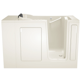 Gelcoat Premium Series 28 x 48-Inch Walk-in Tub With Combination Air Spa and Whirlpool Systems - Right-Hand Drain, 2848.105.CRL