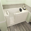 Gelcoat Premium Series 28 x 48-Inch Walk-in Tub With Soaker System - Left-Hand Drain, 2848.105.SLL