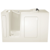 Gelcoat Premium Series 28 x 48-Inch Walk-in Tub With Soaker System - Left-Hand Drain, 2848.105.SLL