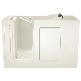 Gelcoat Premium Series 28 x 48-Inch Walk-in Tub With Soaker System - Left-Hand Drain, 2848.105.SLL