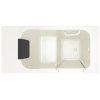 Gelcoat Premium Series 28 x 48-Inch Walk-in Tub With Soaker System - Right-Hand Drain, 2848.105.SRL