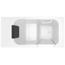 Gelcoat Premium Series 28 x 48-Inch Walk-in Tub With Soaker System - Right-Hand Drain, 2848.105.SRW