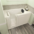 Gelcoat Premium Series 28 x 48-Inch Walk-in Tub With Whirlpool System - Left-Hand Drain, 2848.105.WLL
