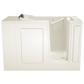 Gelcoat Premium Series 28 x 48-Inch Walk-in Tub With Whirlpool System - Right-Hand Drain, 2848.105.WRL