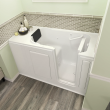 Gelcoat Premium Series 28 x 48-Inch Walk-in Tub With Whirlpool System - Right-Hand Drain, 2848.105.WRW