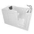 Gelcoat Premium Series 28 x 48-Inch Walk-in Tub With Air Spa System - Right-Hand Drain With Faucet, 2848.109.ARW