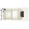 Gelcoat Premium Series 28 x 48-Inch Walk-in Tub With Whirlpool System - Left-Hand Drain With Faucet, 2848.109.WLL