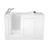 Gelcoat Premium Series 28 x 48-Inch Walk-in Tub With Whirlpool System - Left-Hand Drain With Faucet, 2848.109.WLW