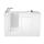 Gelcoat Premium Series 28 x 48-Inch Walk-in Tub With Whirlpool System - Left-Hand Drain With Faucet, 2848.109.WLW
