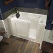 Acrylic Luxury Series 28 x 48-Inch Walk-in Tub With Whirlpool System - Right-Hand Drain, 2848.115.WRL