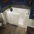 Acrylic Luxury Series 28 x 48-Inch Walk-in Tub With Air Spa System - Right-Hand Drain With Faucet, 2848.119.ARL