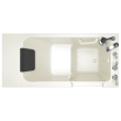 Acrylic Luxury Series 28 x 48-Inch Walk-in Tub With Soaker System - Right-Hand Drain With Faucet, 2848.119.SRL