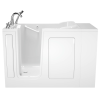 Gelcoat 28x48-Inch Walk-in Bathtub with Combination Air Spa and Whirlpool System Left Hand Door and Drain, 2848.309.CLW