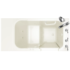 Gelcoat 28x48-Inch Walk-in Bathtub with Combination Air Spa and Whirlpool System Right Hand Door and Drain, 2848.309.CRL