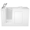 Gelcoat 28x48-Inch Walk-in Bathtub with Whirlpool System Left Hand Door and Drain, 2848.309.WLW