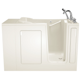 Gelcoat Value Series 28 x 48-Inch Walk-in Tub With Air Spa System - Right-Hand Drain With Faucet, 2848.509.ARL