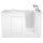 Gelcoat Value Series 28 x 48-Inch Walk-in Tub With Combination Air Spa and Whirlpool Systems - Right-Hand Drain With Faucet, 2848.509.CRW