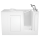 Gelcoat Value Series 28 x 48-Inch Walk-in Tub With Soaker System - Right-Hand Drain With Faucet, 2848.509.SRW