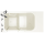 Gelcoat Value Series 28 x 48-Inch Walk-in Tub With Whirlpool System - Left-Hand Drain With Faucet, 2848.509.WLL