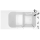 Gelcoat Value Series 28 x 48-Inch Walk-in Tub With Whirlpool System - Right-Hand Drain With Faucet, 2848.509.WRW
